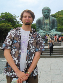 With the Great Buddha of Kamakura